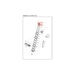 CORONA INTERNA EMBRAGUE PULSAR 180UG